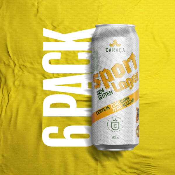 Sport Lager lata 6 pack